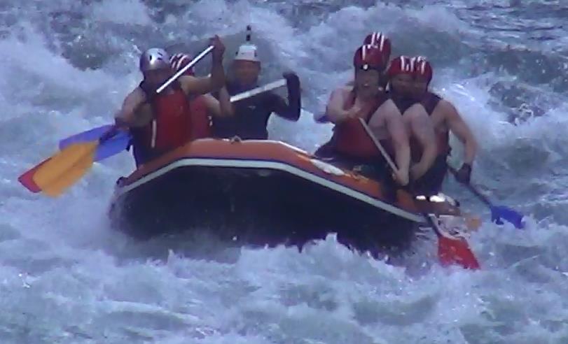 White water rafting OLTC 2016